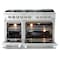 Forno Professional 48In. Freestanding Gas Range with AirFry FFSGS6291-48 - alternate 5